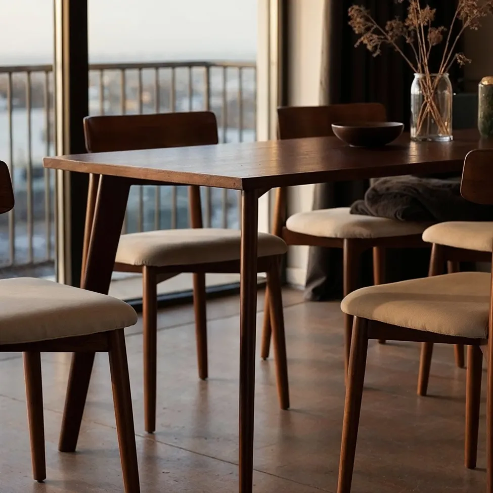 Mesa de comedor - Nordisk - 180 x 70 cm (nuez)