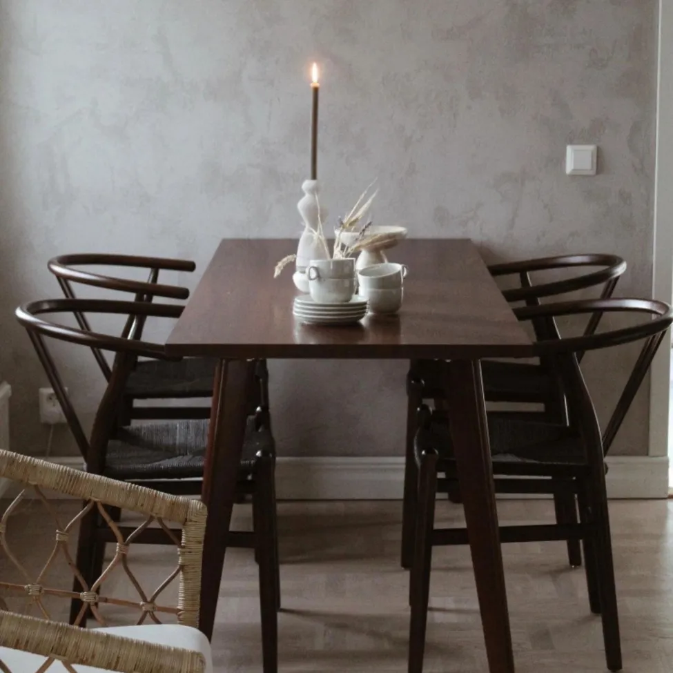 Mesa de comedor - Nordisk - 180 x 70 cm (nuez)