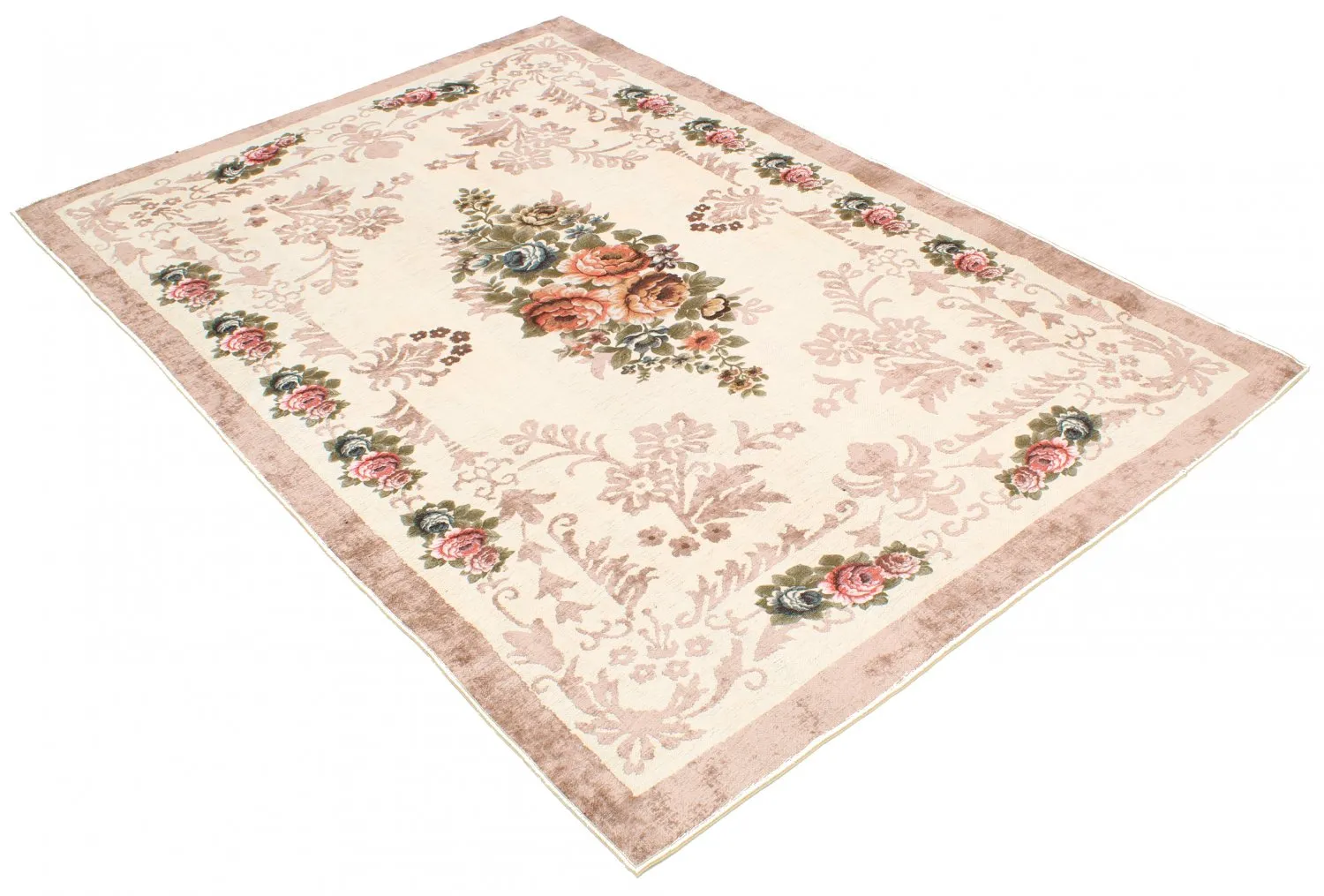 Alfombra Wilton - Delpha (beige/multicolor)