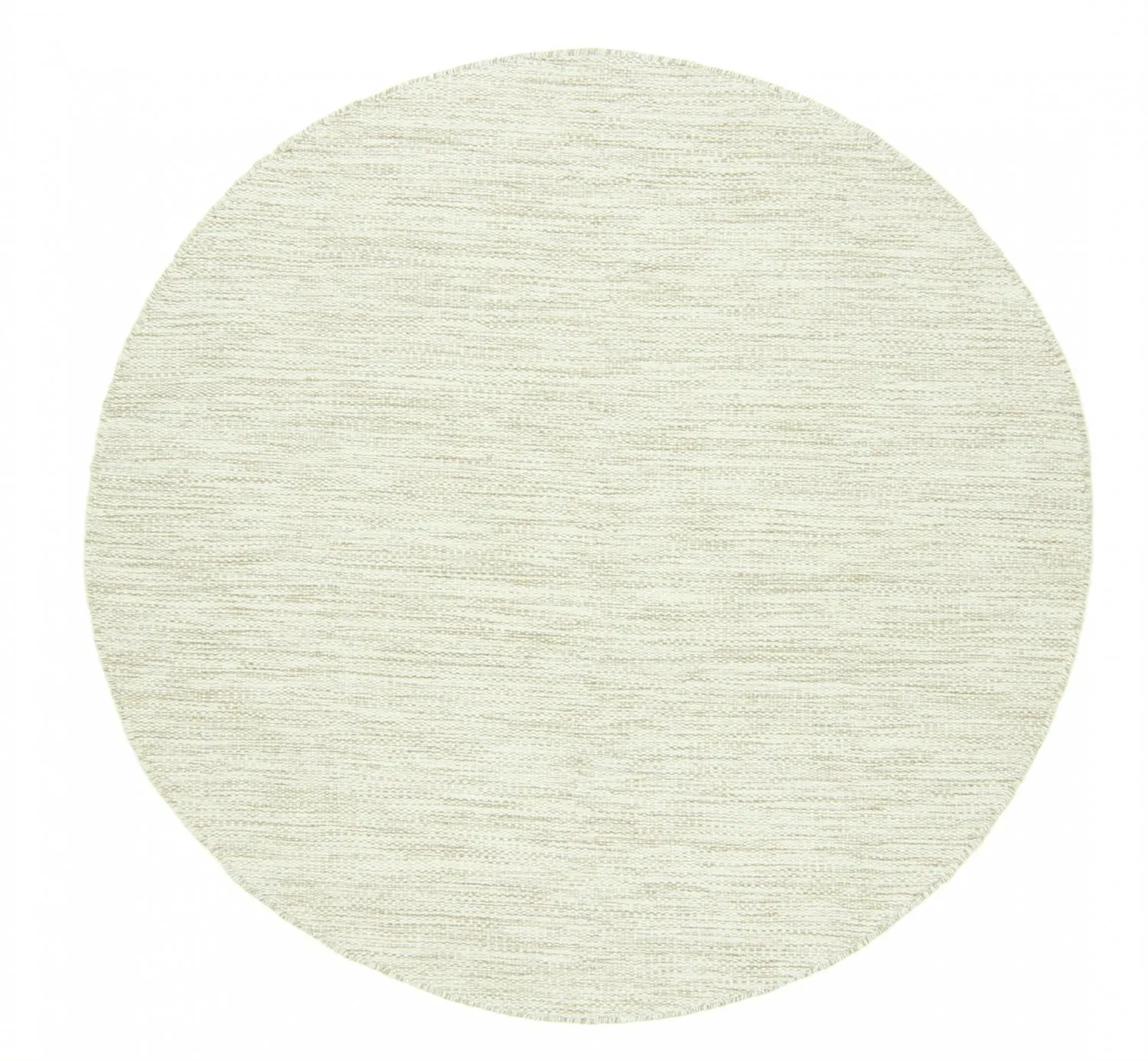 Alfombras redondeadas - Dhurry (natural)