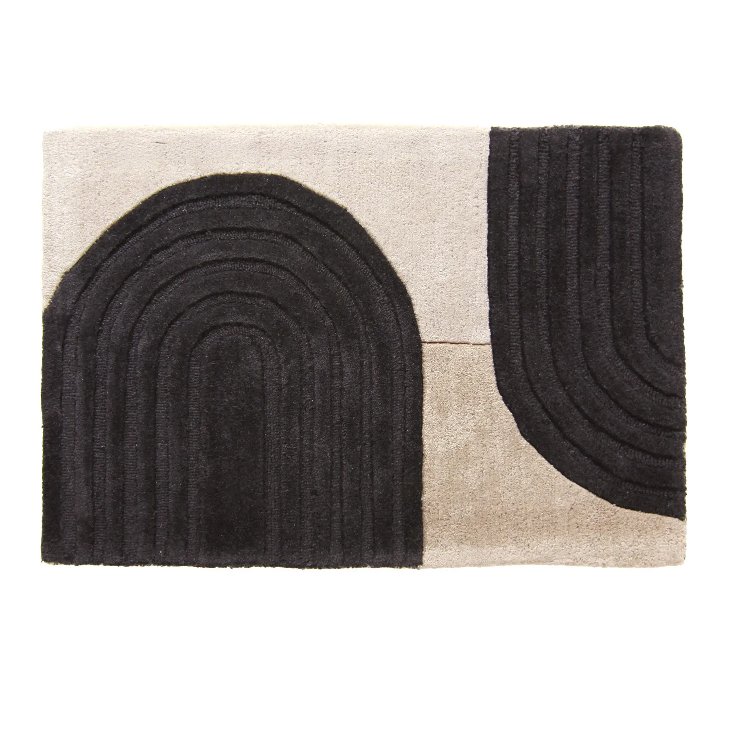 Felpudo - Sabri (negro/multicolor)