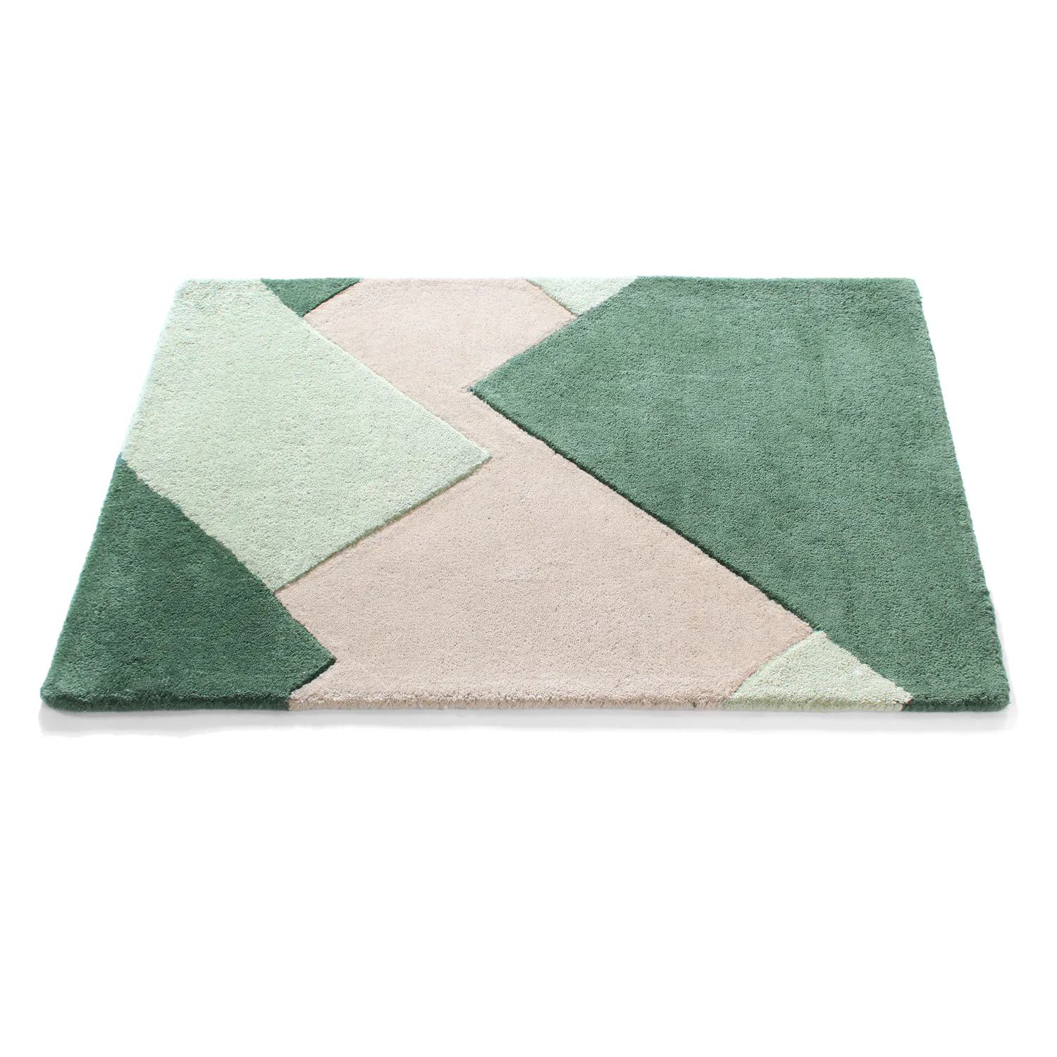 Felpudo - Andria (verde/multicolor)