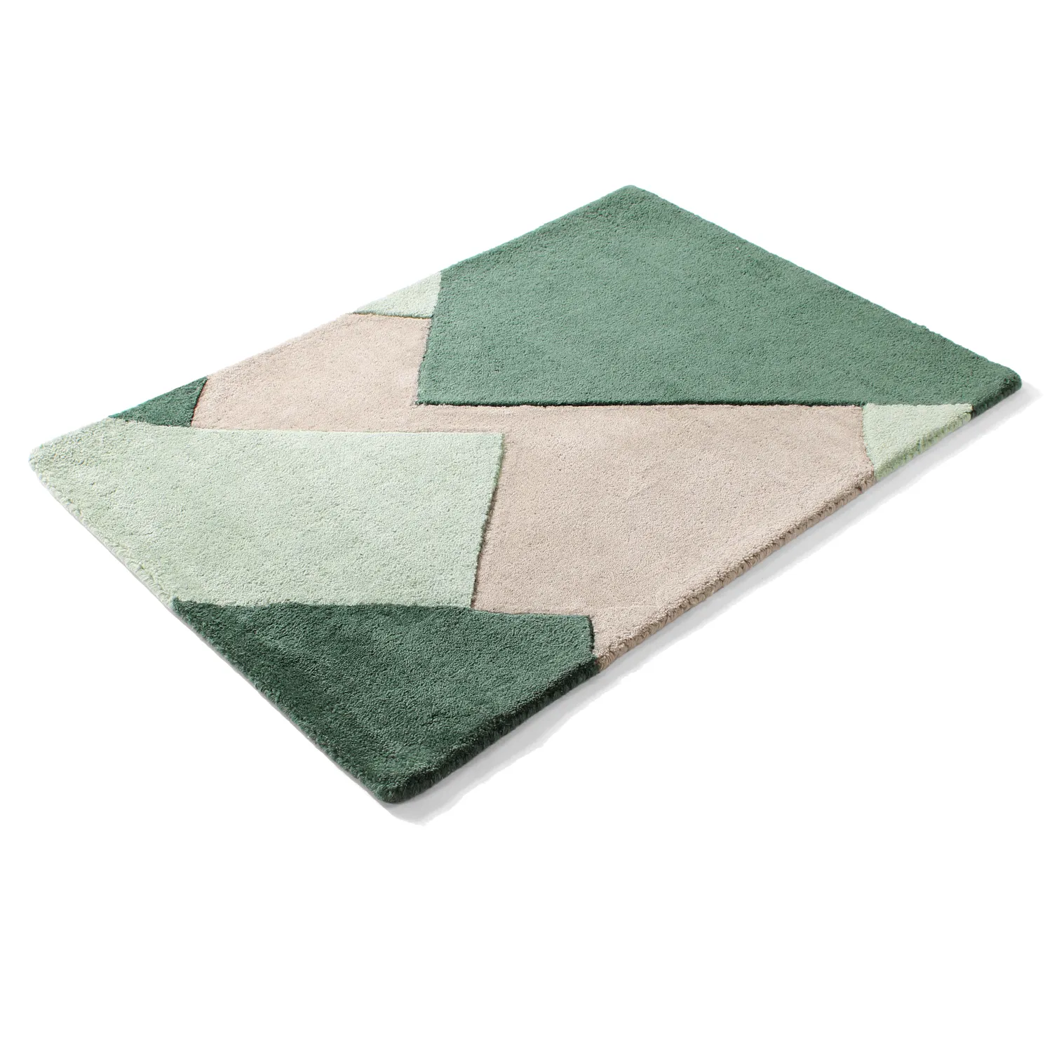 Felpudo - Andria (verde/multicolor)