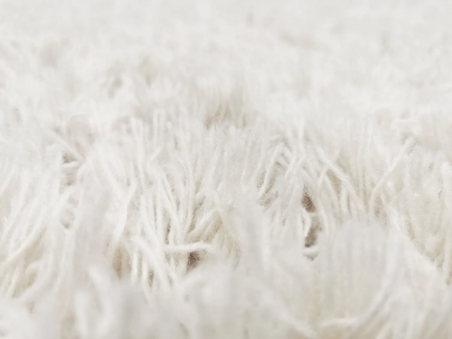 Alfombra de Lana - Aliste Wool Shaggy (snow white)