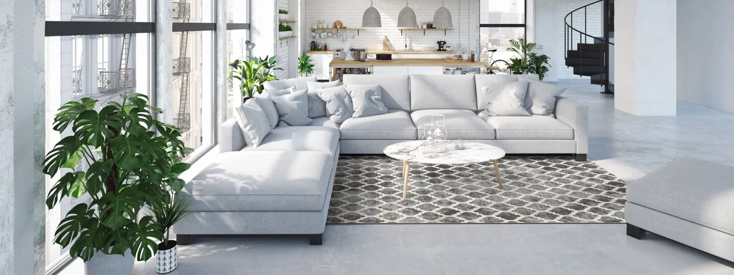 Alfombra Wilton - Gabes (gris)
