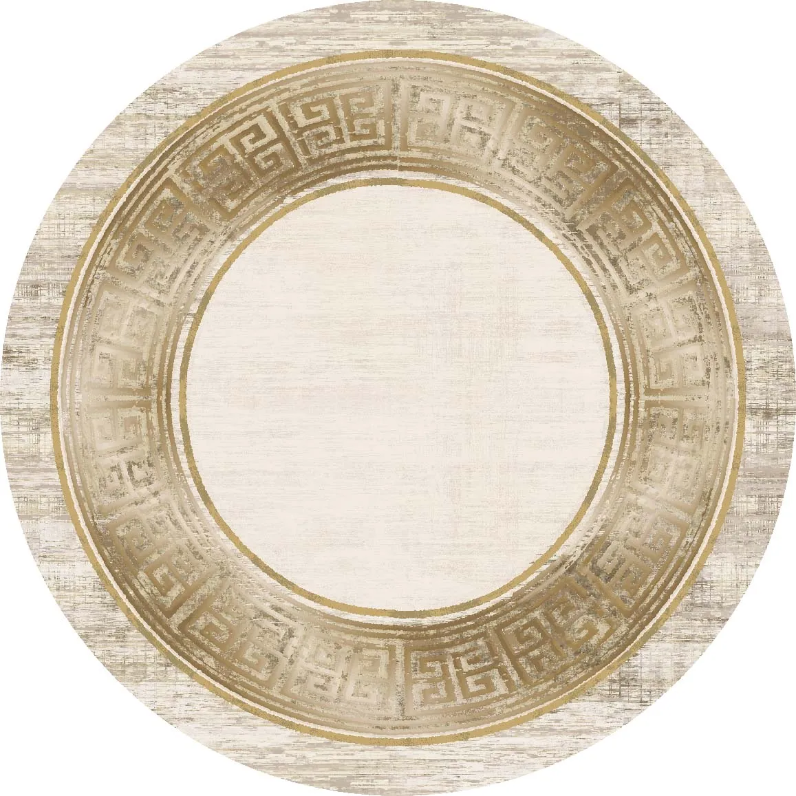 Alfombras redondeadas - Tilos (beige)