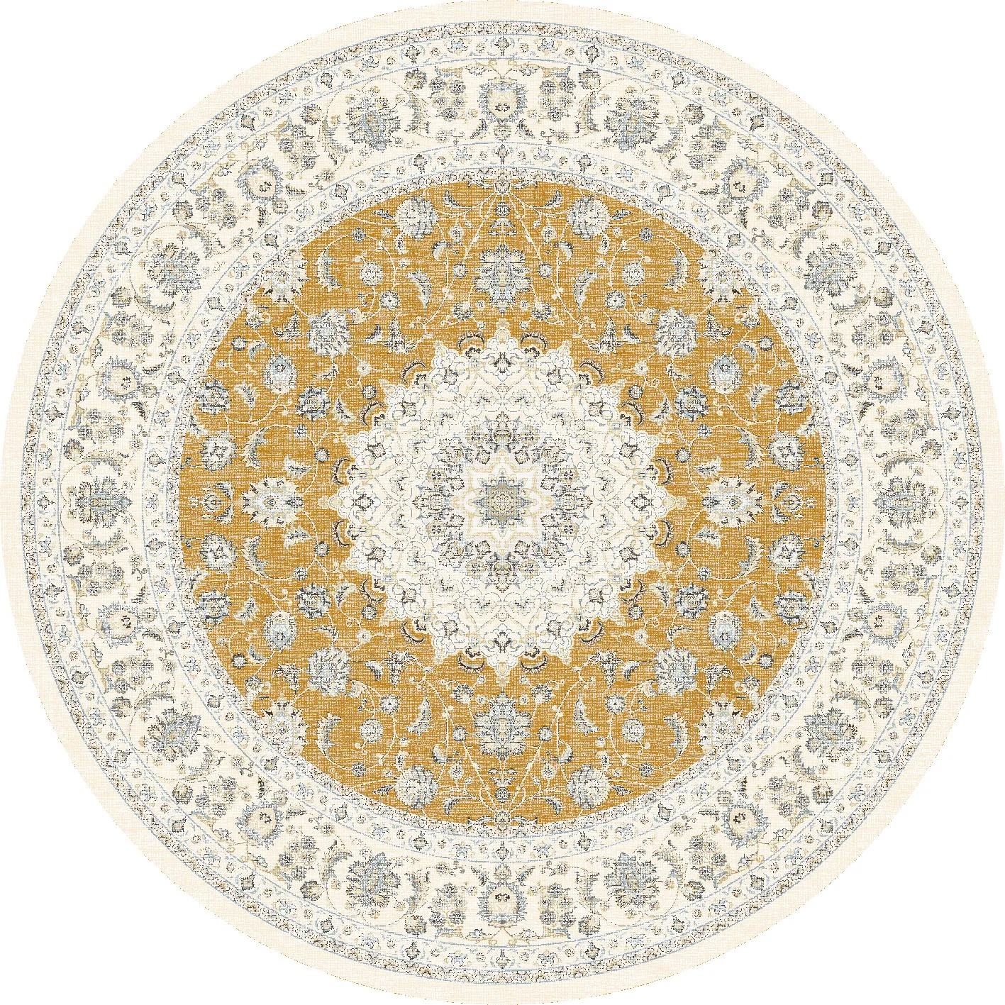 Alfombras redondeadas - Arabella (ochre)