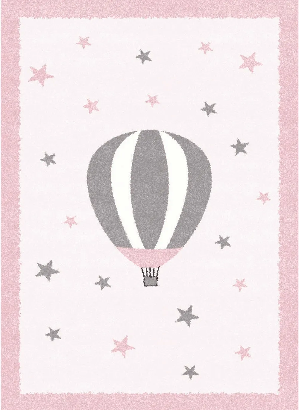 Alfombra infantil - Alone Balloon (rosado)