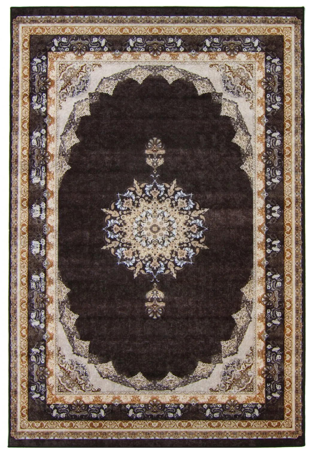 Alfombra Wilton - Lukla (negro)