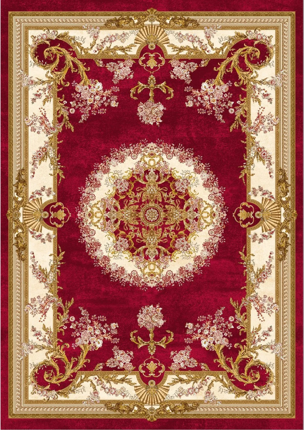 Alfombra Wilton - Marand (rojo)