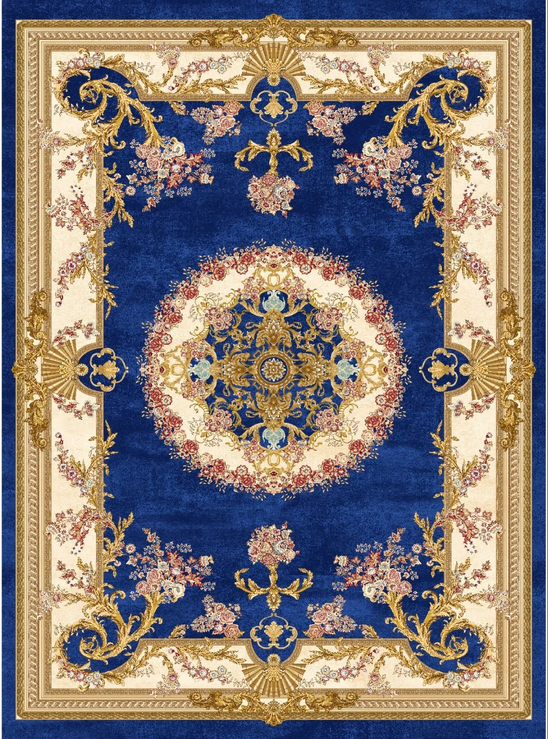 Alfombra Wilton - Marand (azul)