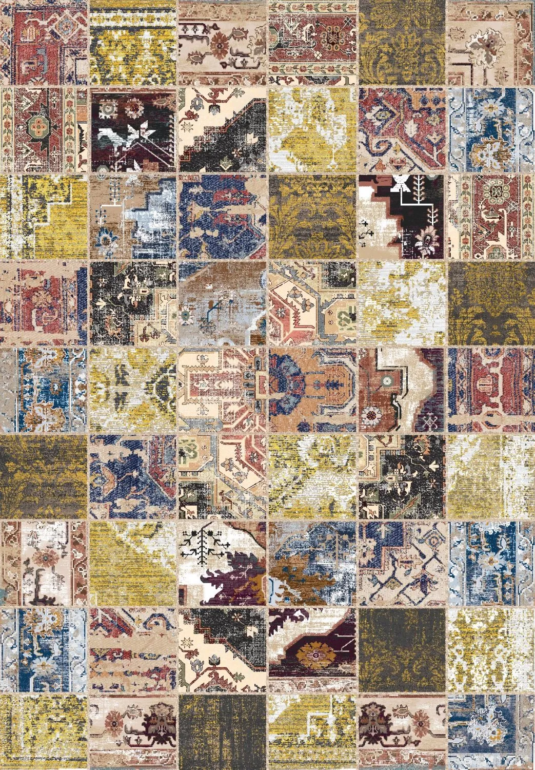 Alfombra Wilton - Acroma (multi)