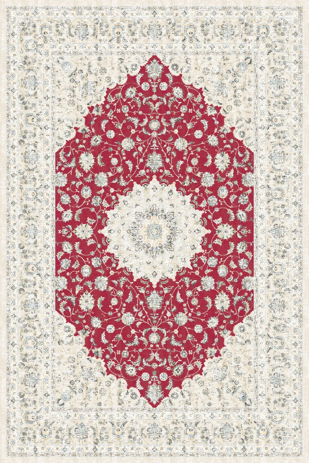 Alfombra Wilton - Arabella (rojo)