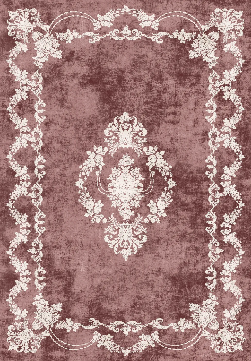 Alfombra Wilton - Taknis (rojo)