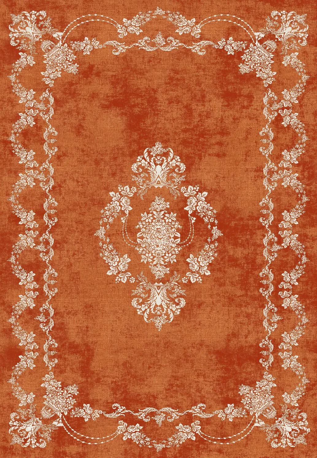 Alfombra Wilton - Taknis (terracotta)