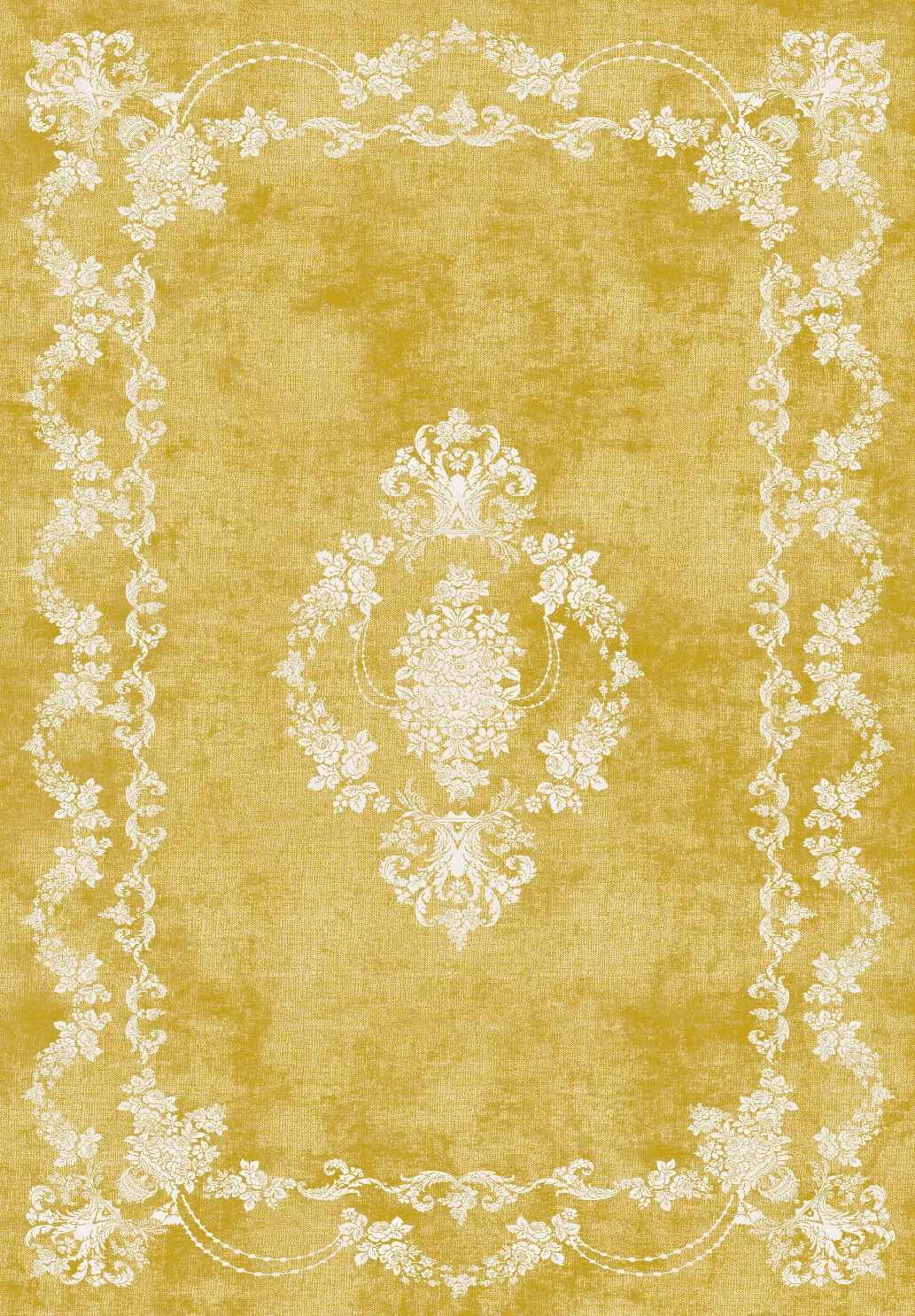 Alfombra Wilton - Taknis (amarillo)