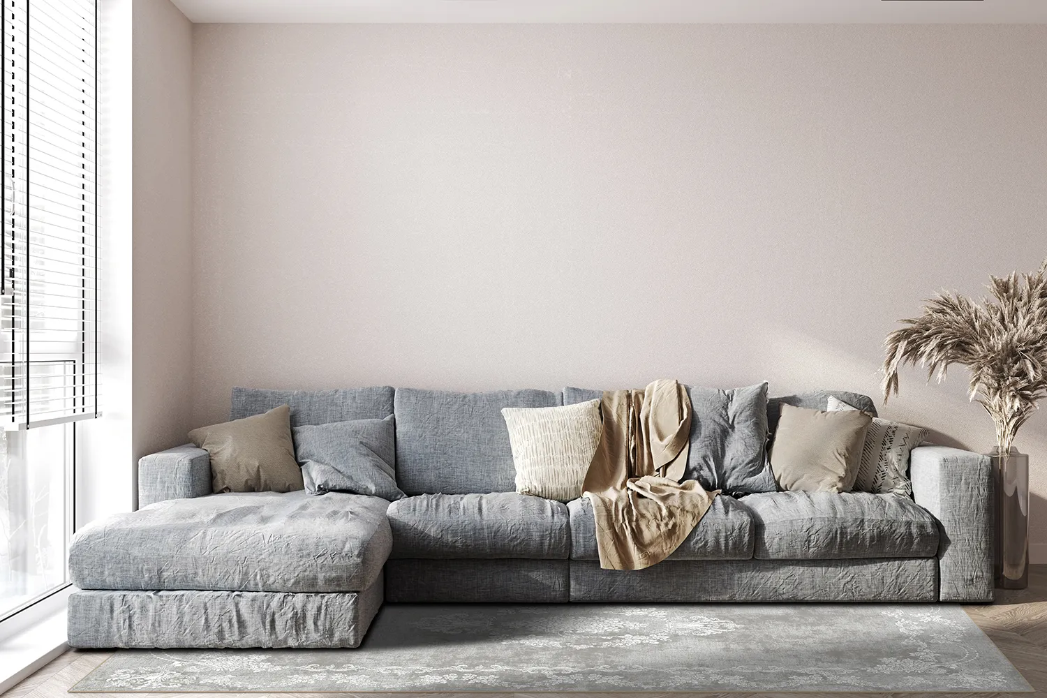 Alfombra Wilton - Taknis (gris)
