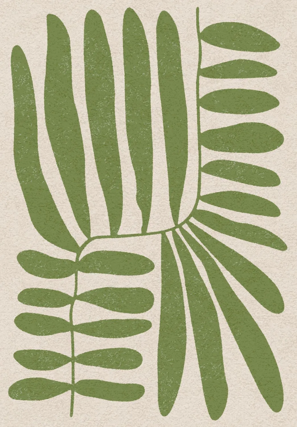 Alfombra Wilton - Romilly (beige/verde)