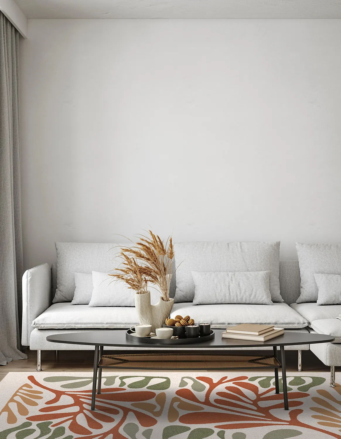 Alfombra Wilton - Fern (beige/multi)