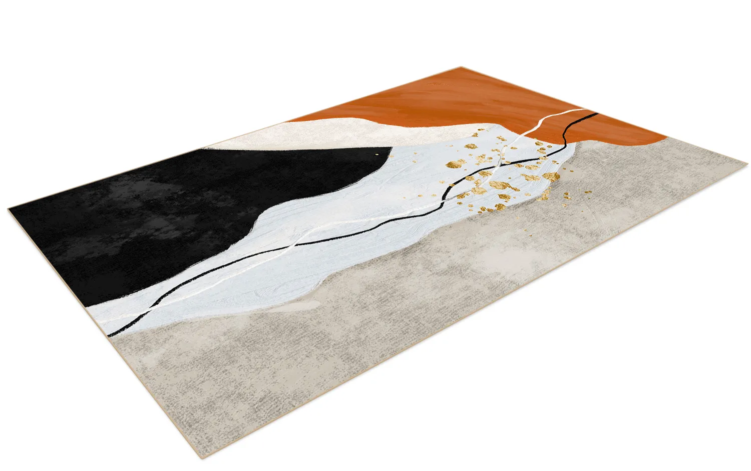 Alfombra Wilton - Verity (naranja/multi)