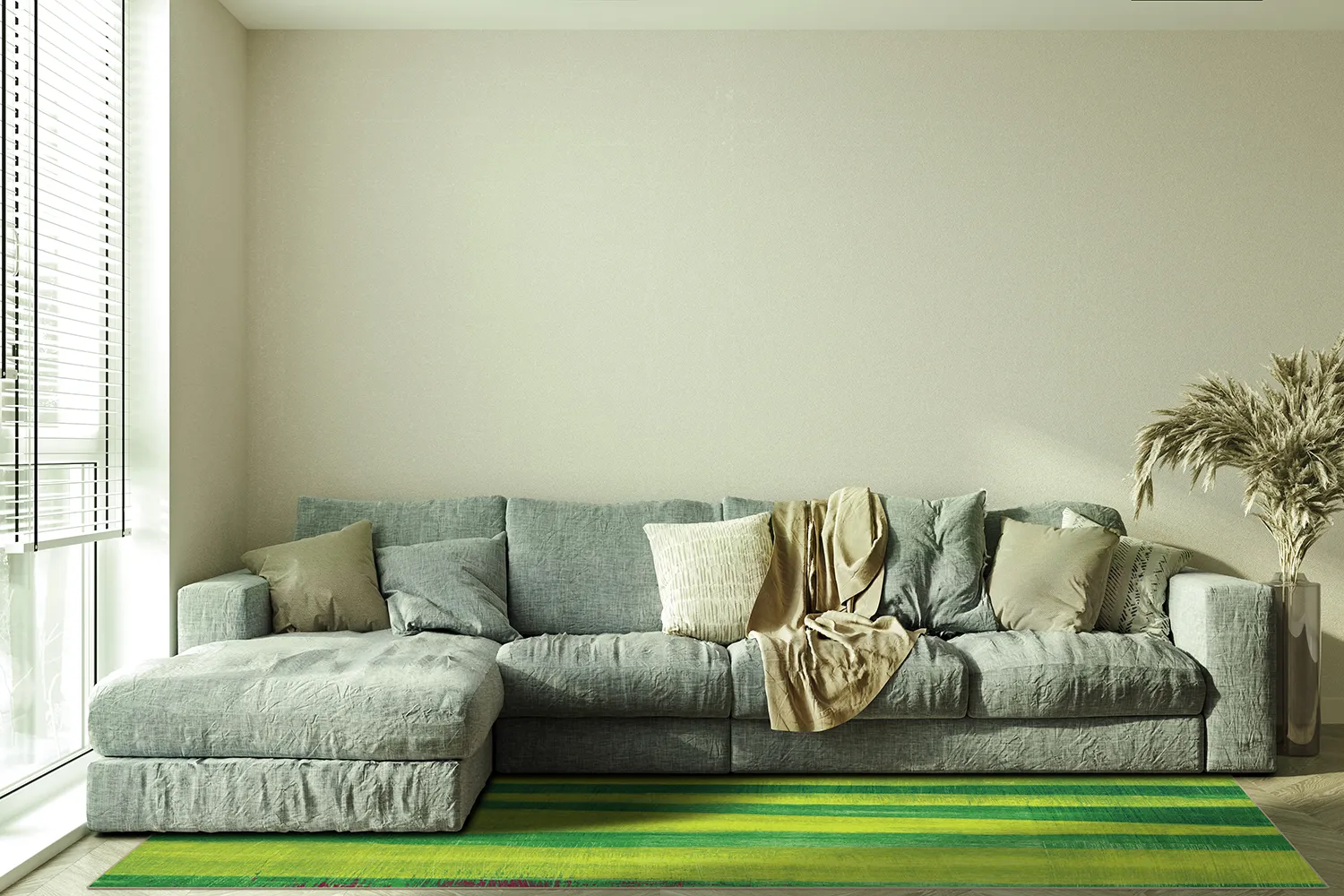 Alfombra Wilton - Clio (verde)