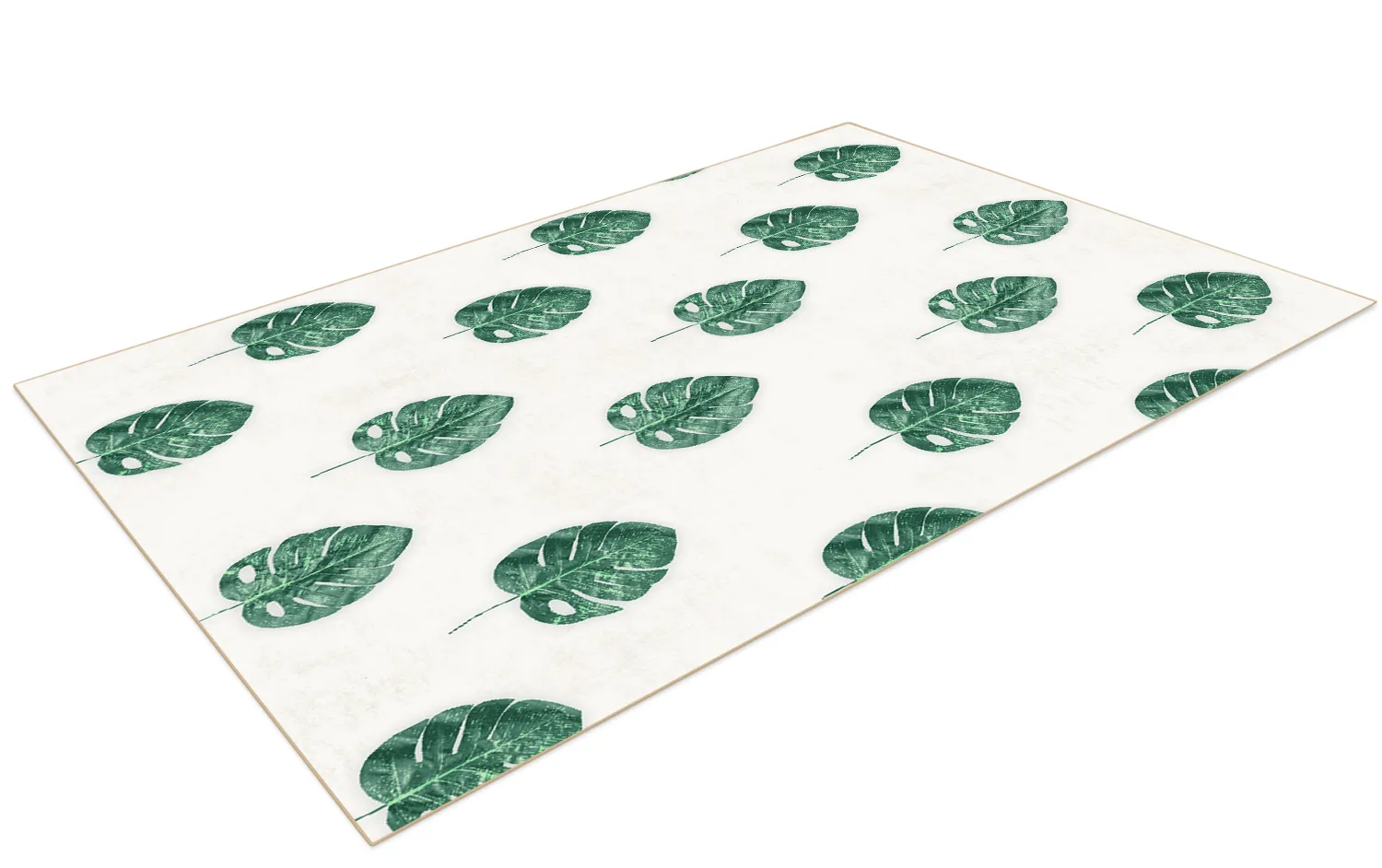 Alfombra Wilton - Leni (blanco/verde)