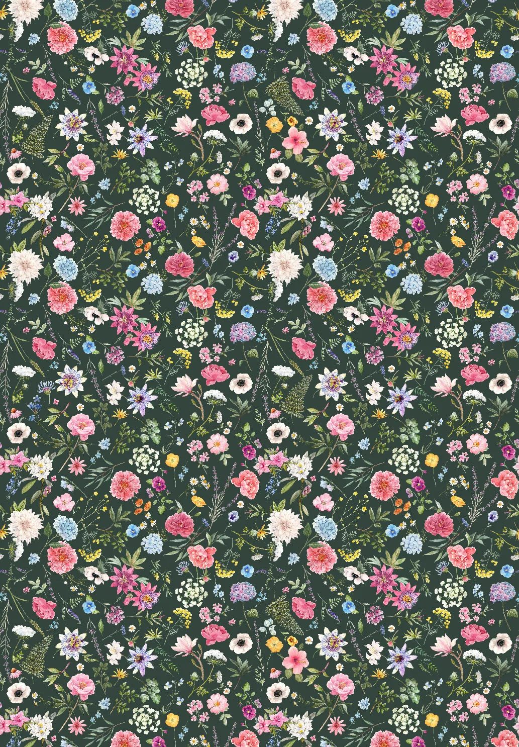 Alfombra Wilton - Polly (rosa/multi)