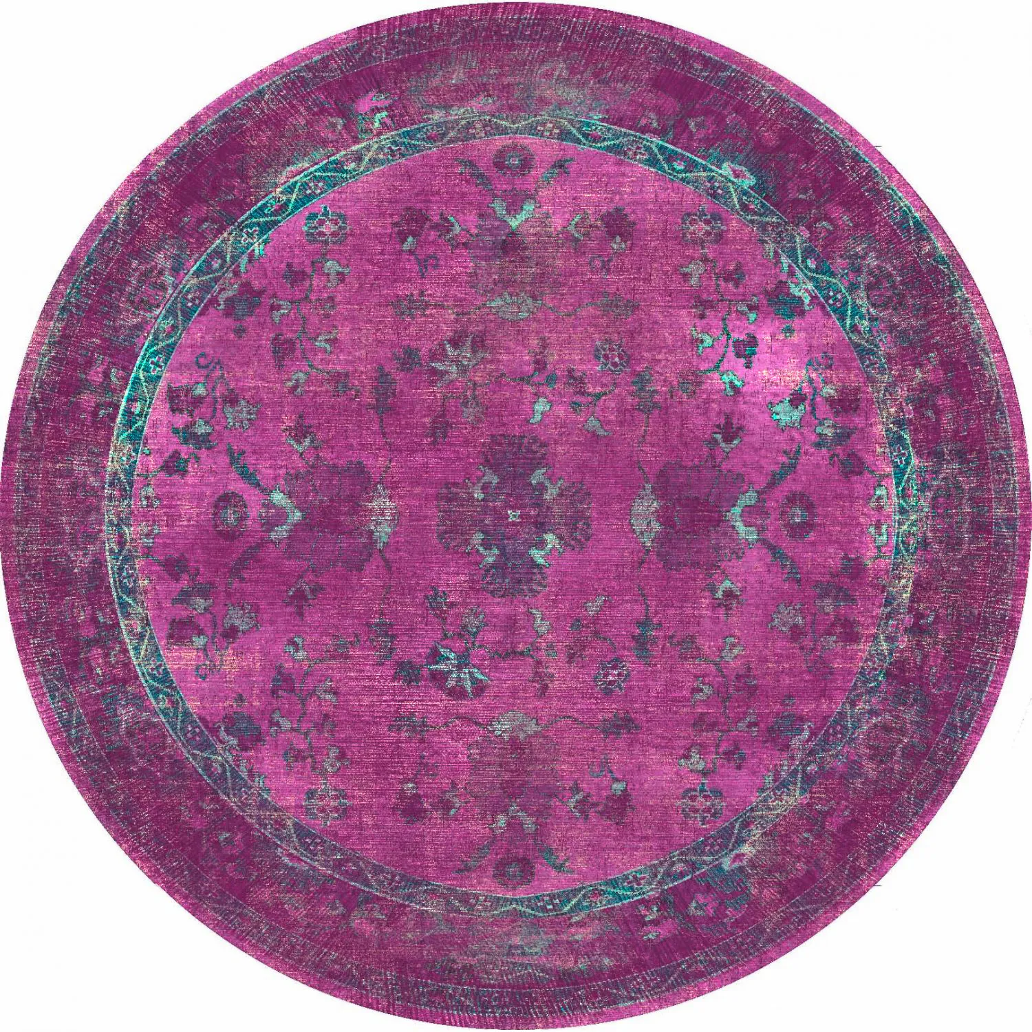 Alfombras redondeadas - Gombalia (morado)