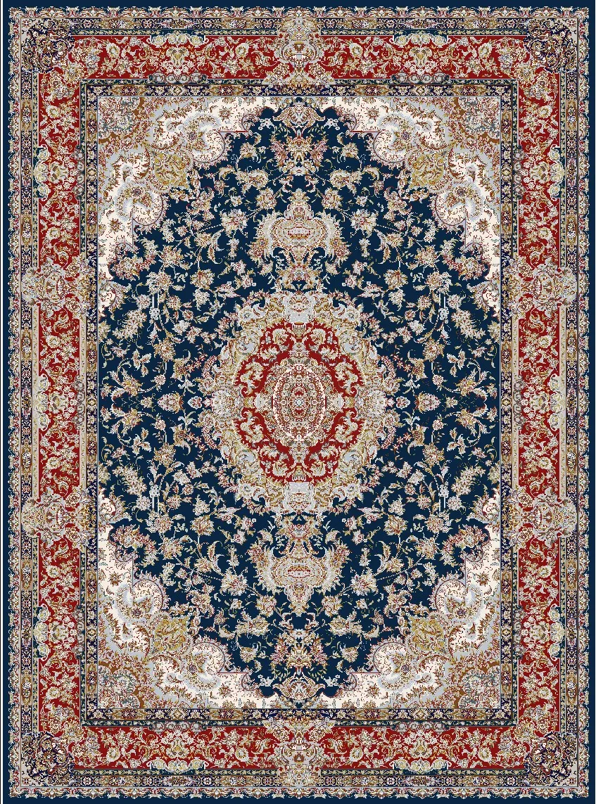 Alfombra Wilton - Vakifli (azul/multi)