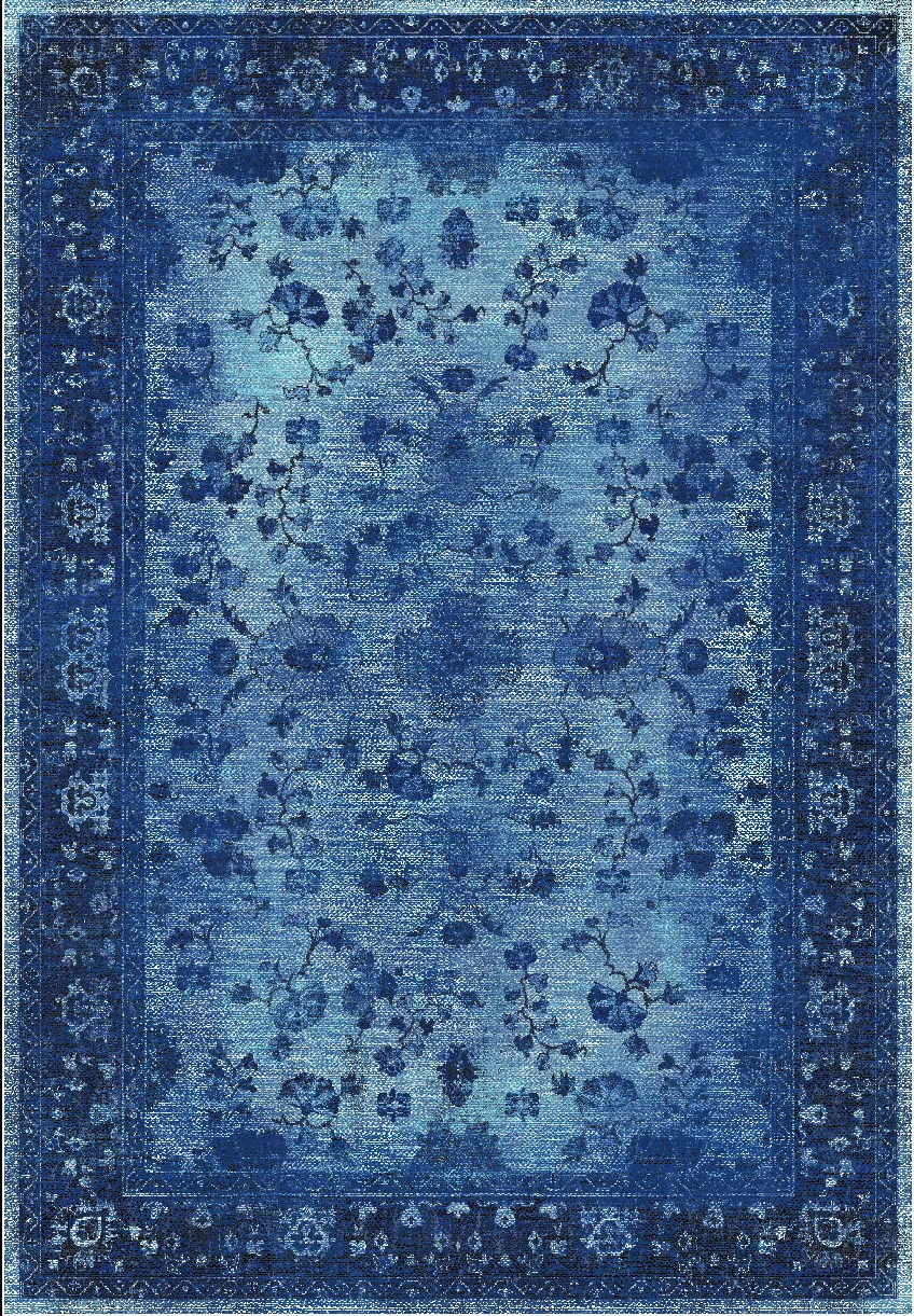 Alfombra Wilton - Gombalia (azul)