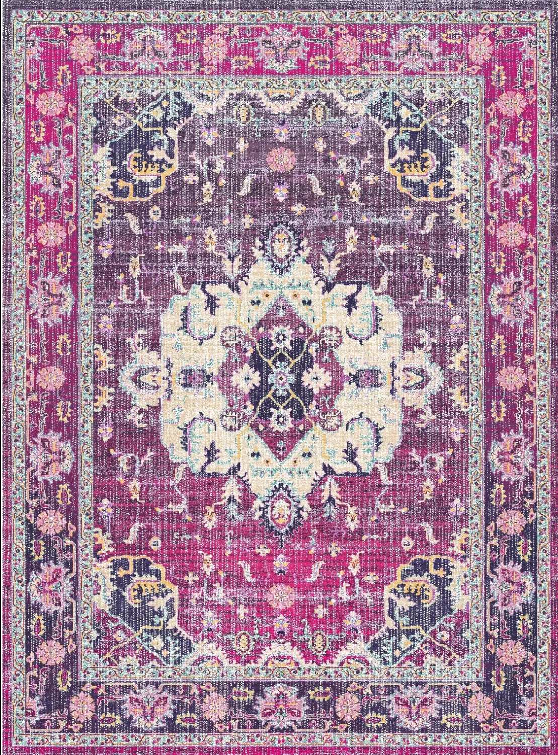 Alfombra Wilton - Siliana (rosa)