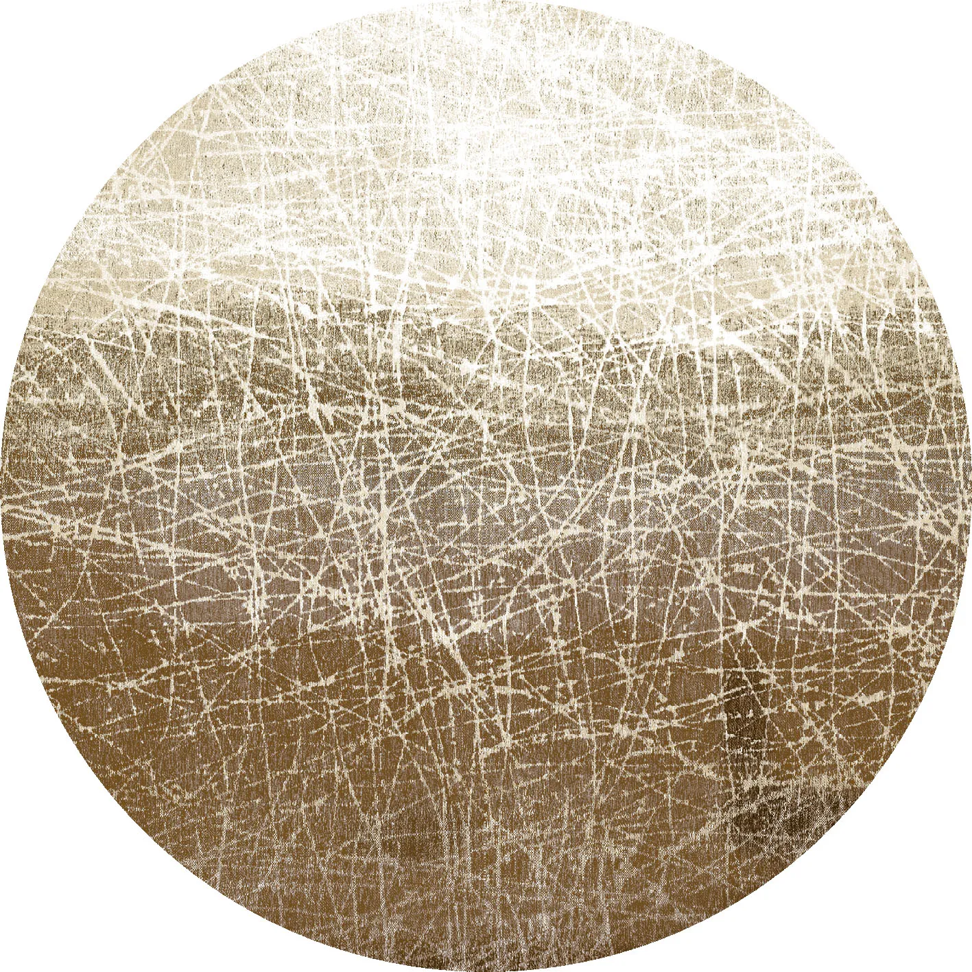 Alfombras redondeadas - Jervis (beige)