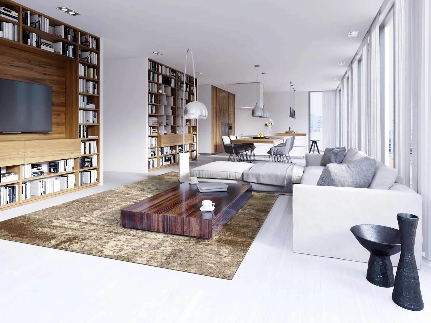 Alfombra Wilton - Kebira (beige)