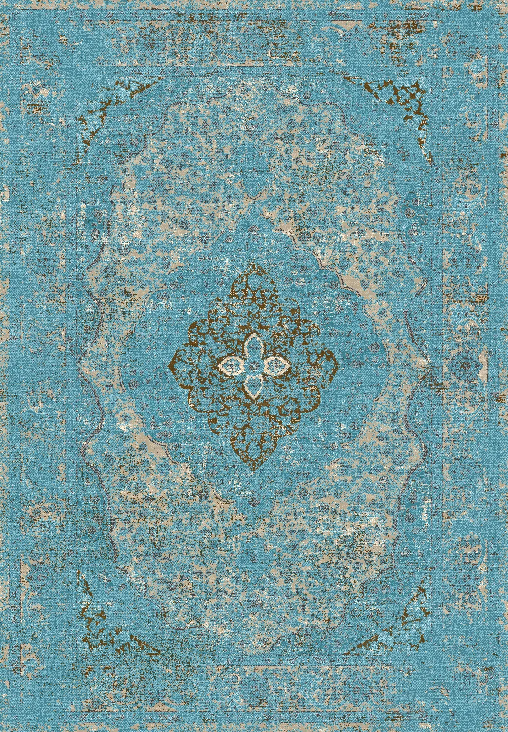 Alfombra Wilton - Lainey (azul)
