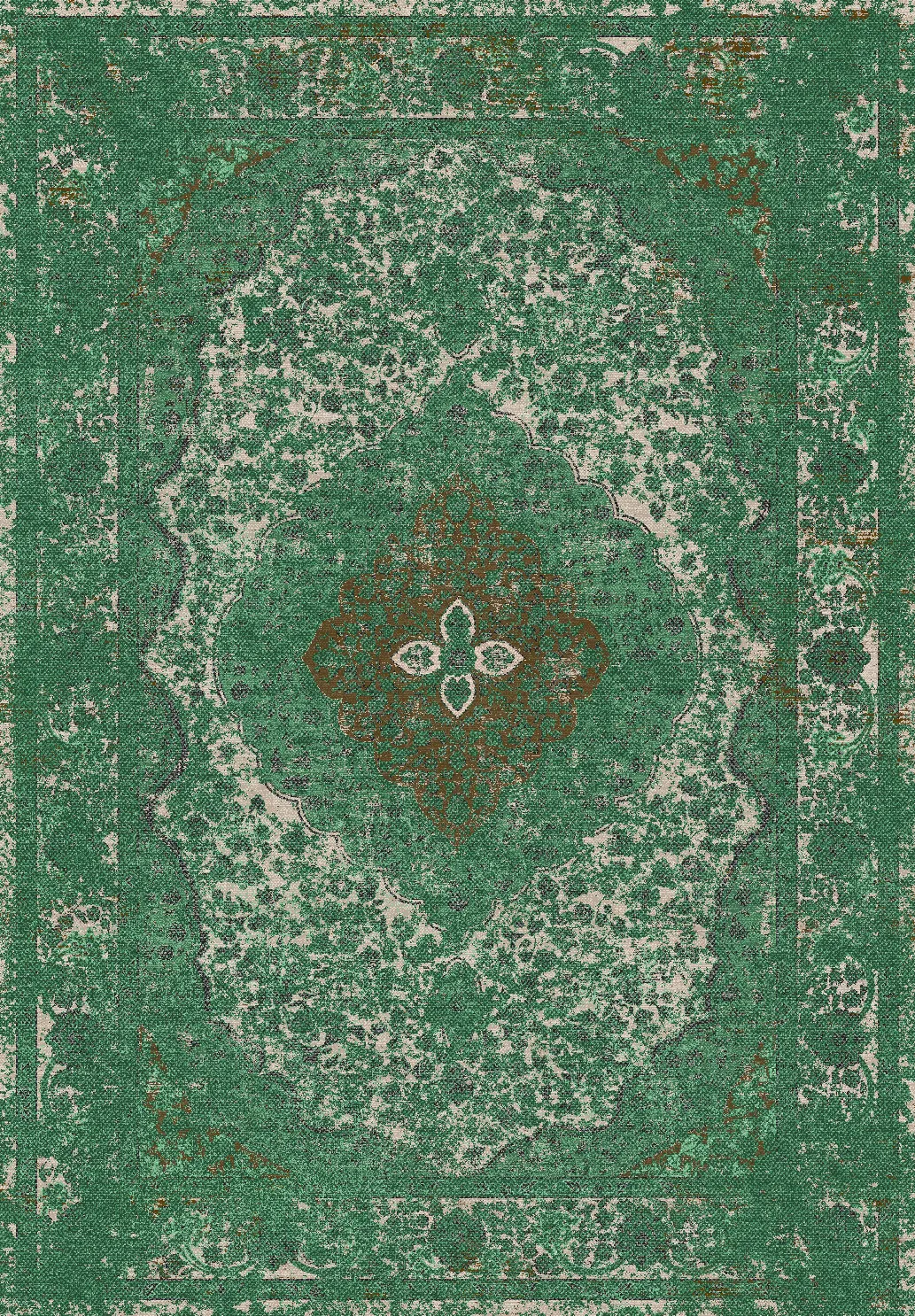Alfombra Wilton - Lainey (verde)