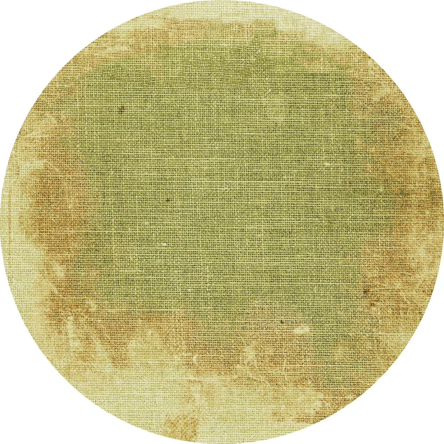 Alfombras redondeadas - Albaida (verde)