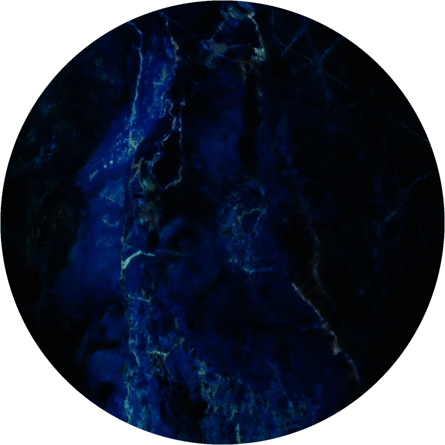 Alfombras redondeadas - Zuani (azul oscuro)