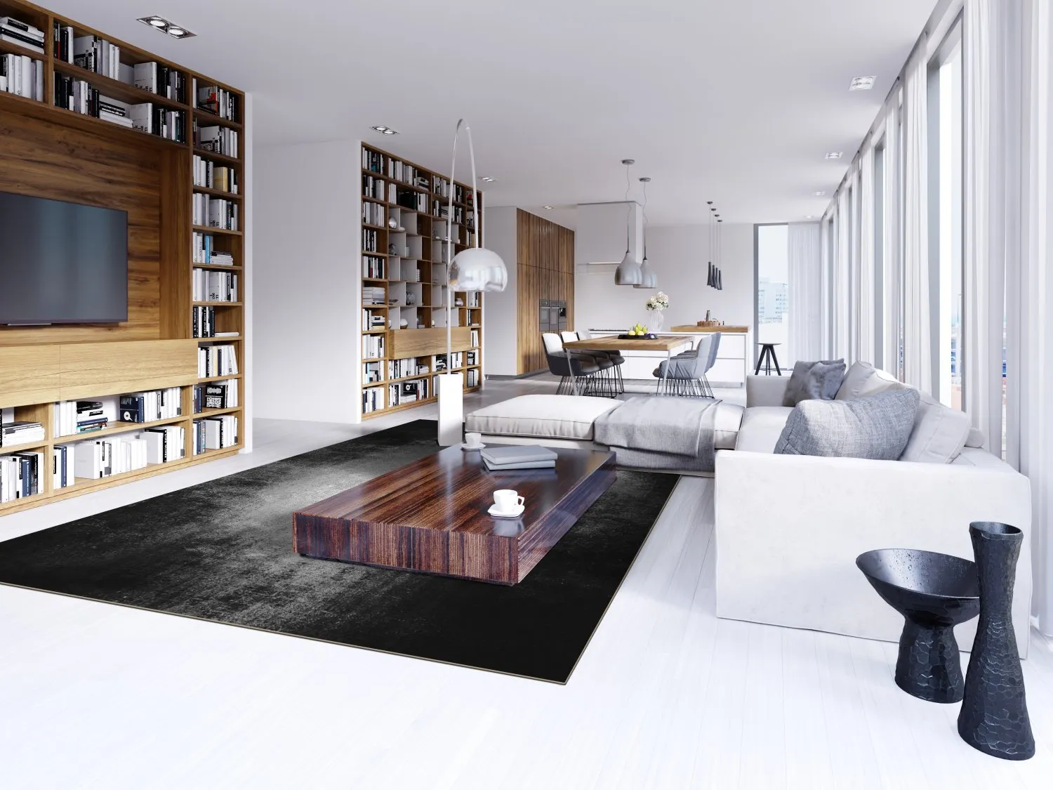Alfombra Wilton - Megara (gris)