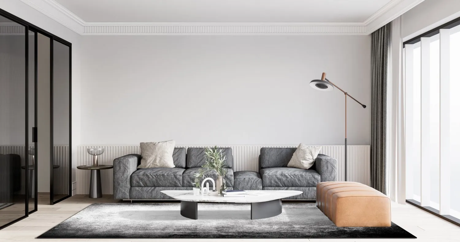 Alfombra Wilton - Rosia (gris)