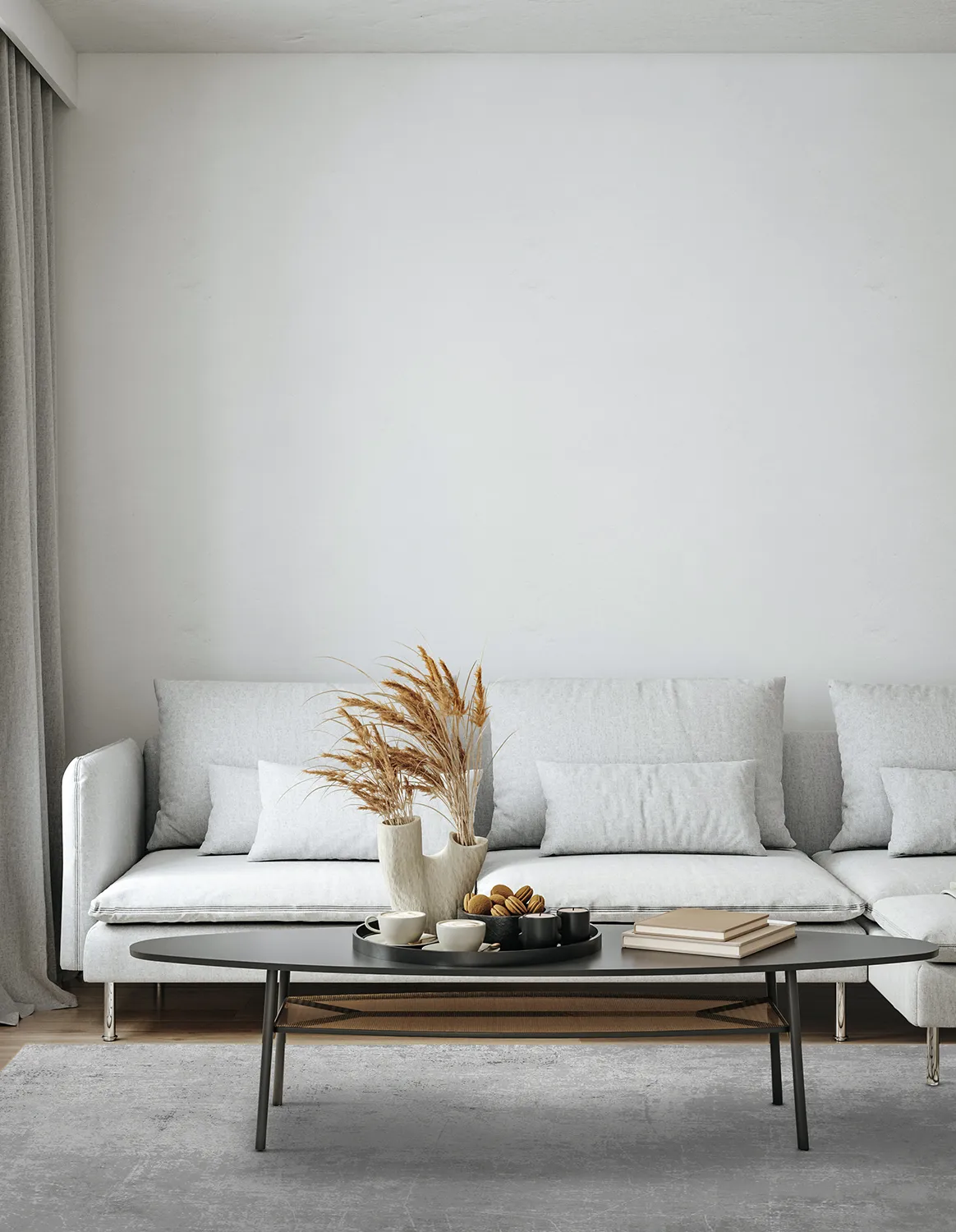 Alfombra Wilton - Lynton (gris)