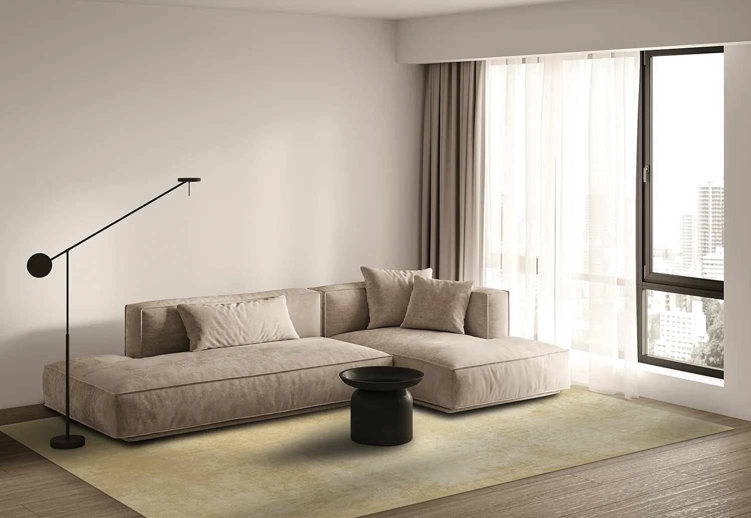 Alfombra Wilton - Lynton (oro)