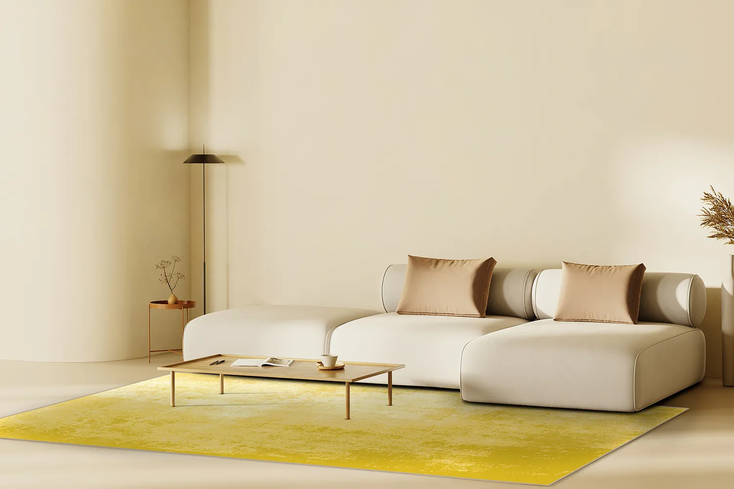Alfombra Wilton - Lynton (amarillo)
