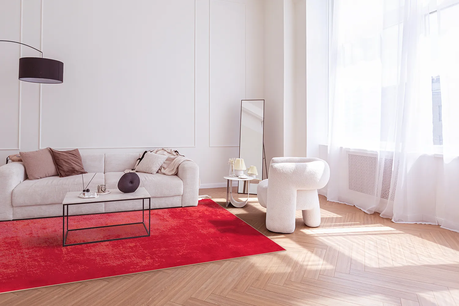 Alfombra Wilton - Lynton (rojo)