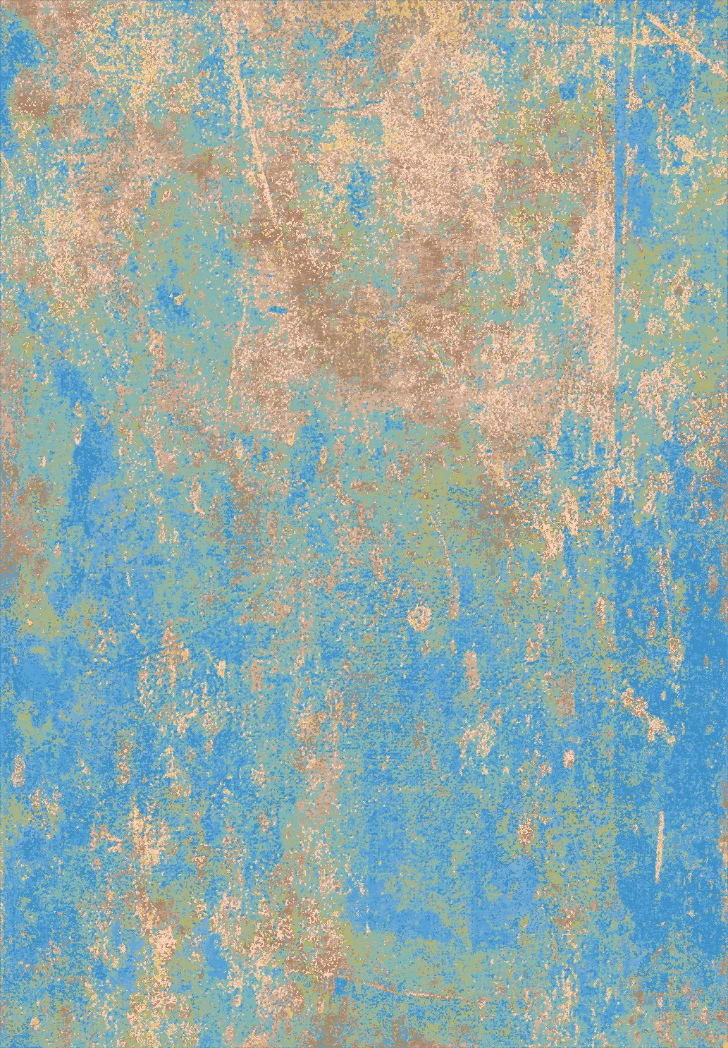 Alfombra Wilton - Pavoa (azul)