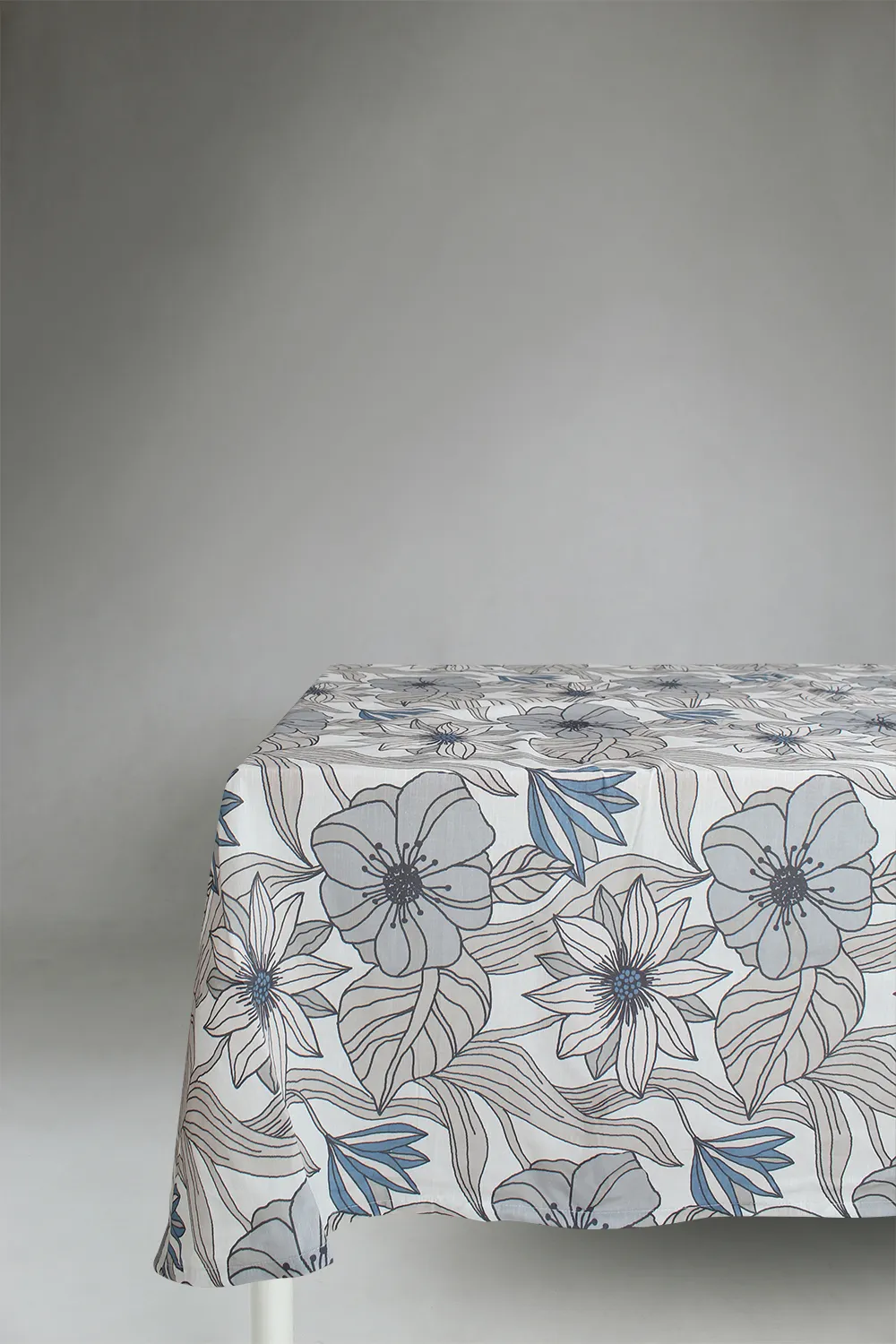 Mantel de algodón - Aurelia (azul)