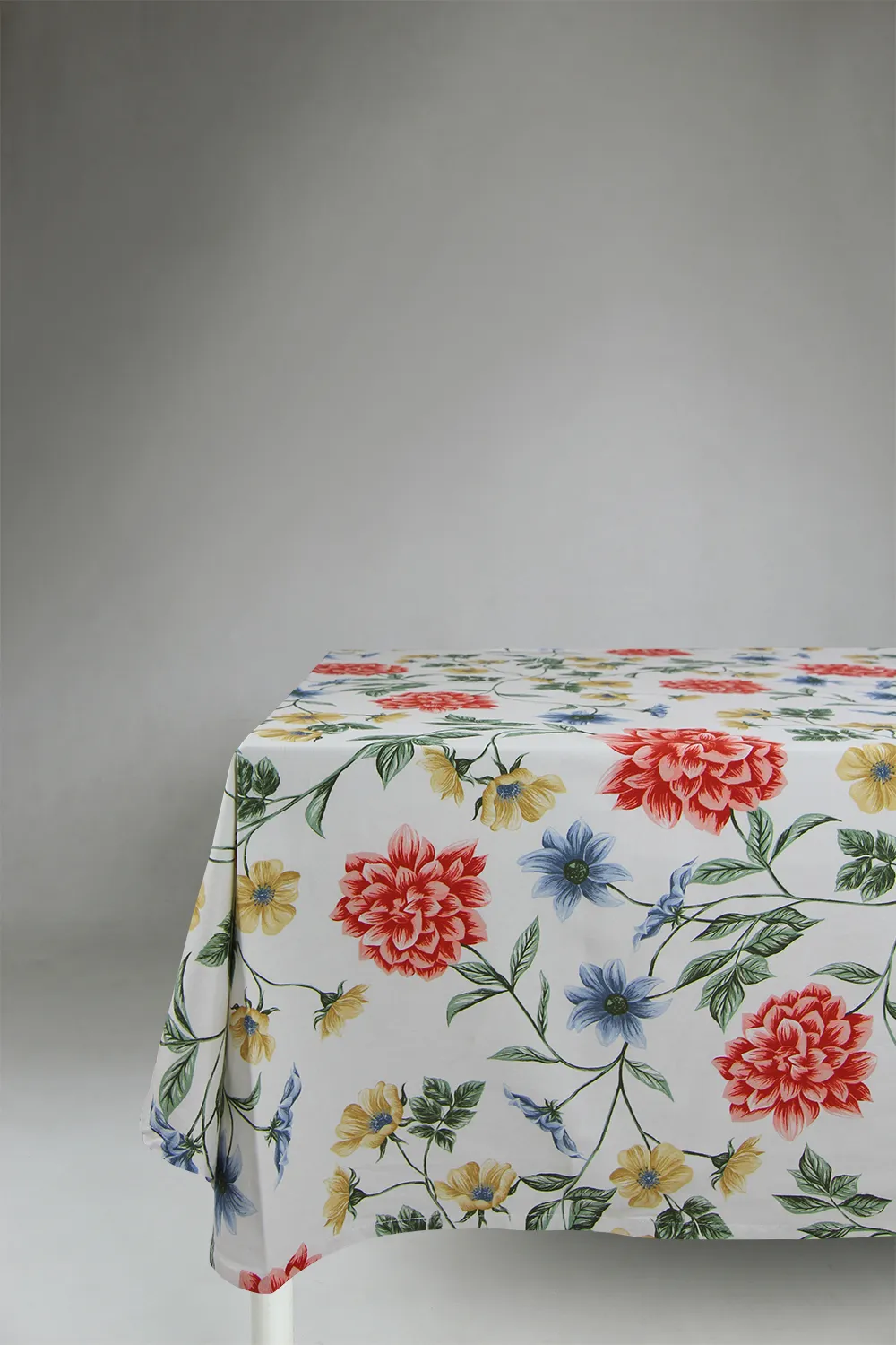 Mantel de algodón - Dahlia (rojo)