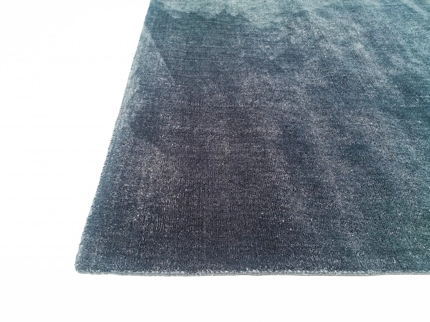 Recycled PET with viscose look (azul)