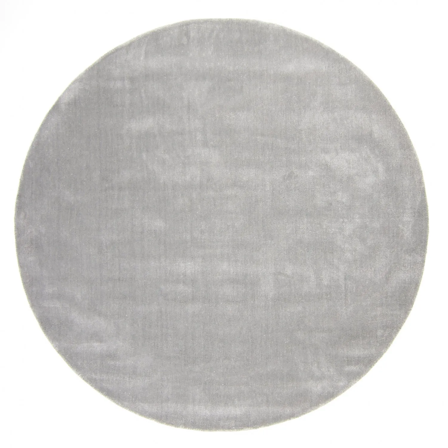 Alfombras redondeadas - Recycled PET with viscose look (gris)