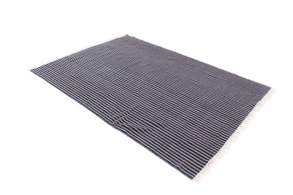 Alfombra de algodón - Eila (gris/gris-negro)