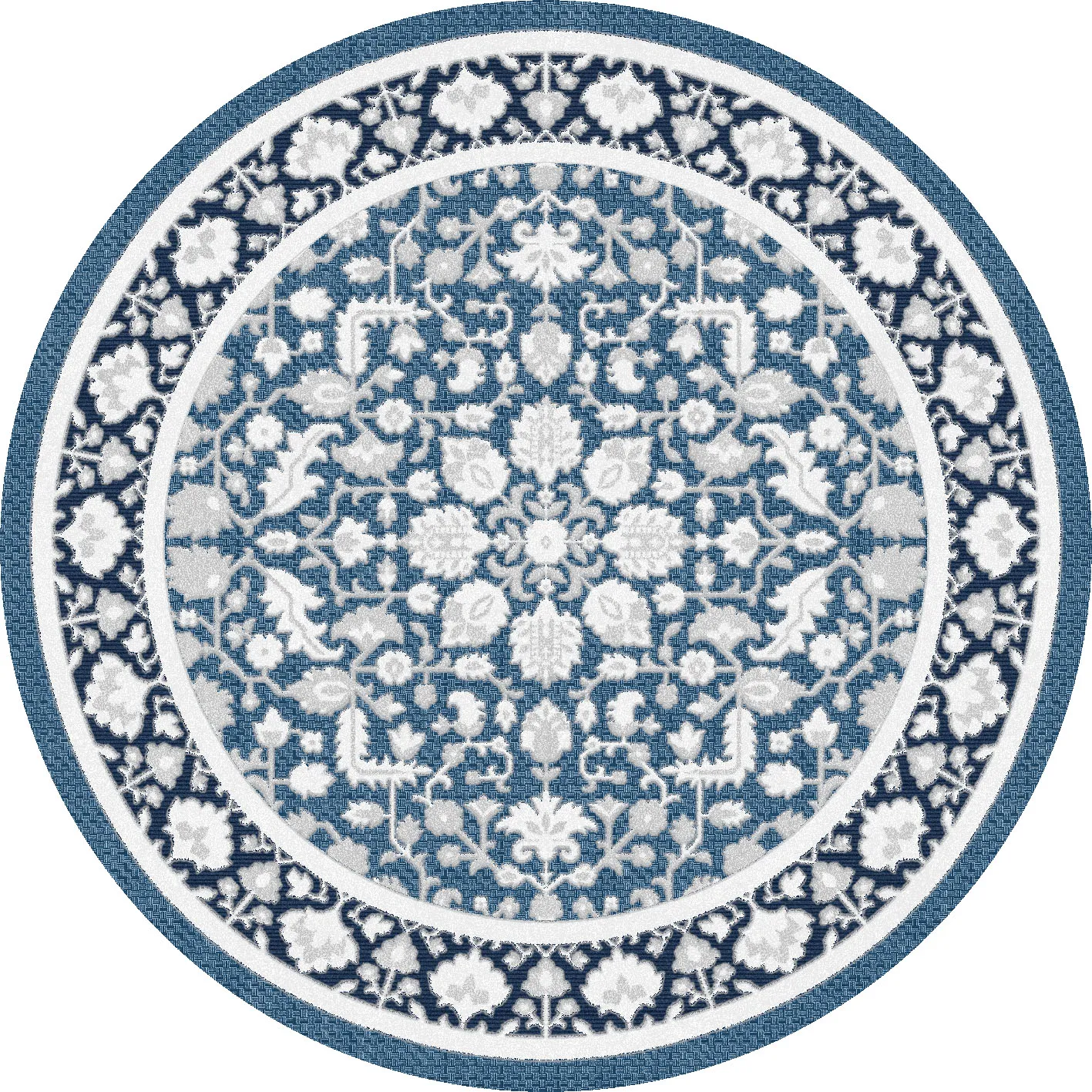 Alfombras redondeadas - Ember (azul)